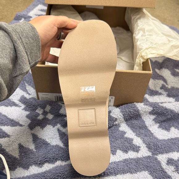 Dolce Vita Tan Platform Loafers - Picture 5 of 7